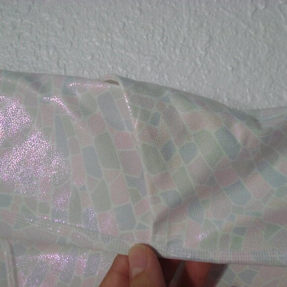 FABLETICS Oasis Leggings Women's Size 4X Iridescent Pink High-Waist PURELUXE - Picture 9 of 12